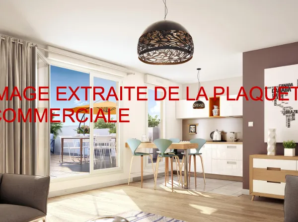 Appartement 2 pièces 45 m²