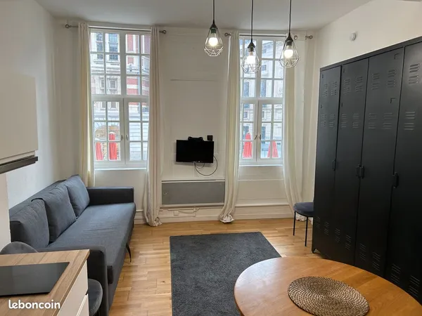 Studio meublé 27 m² - Hyper-centre Lille