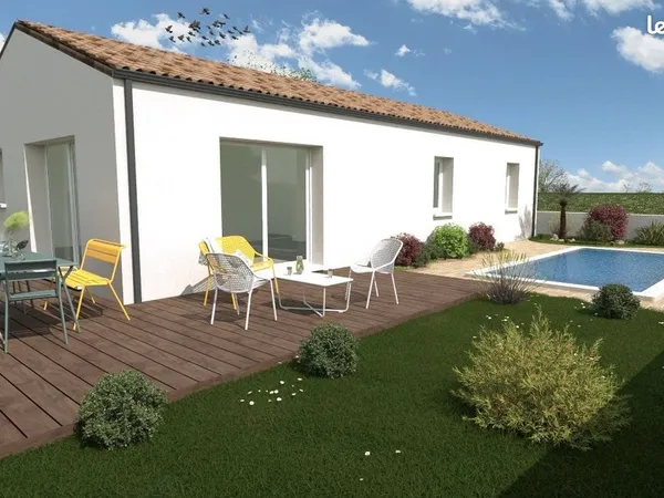 Projet de construction d'une maison 80 m² avec terrain à LONGEVILLE-SUR-MER (85)