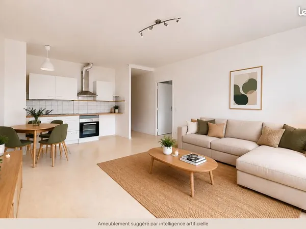 Appartement 2 pièces 46 m²