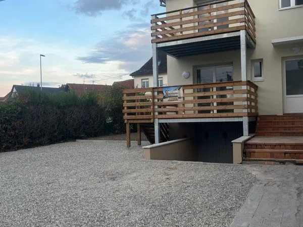 Appart 3 pièces terrasse et jardin