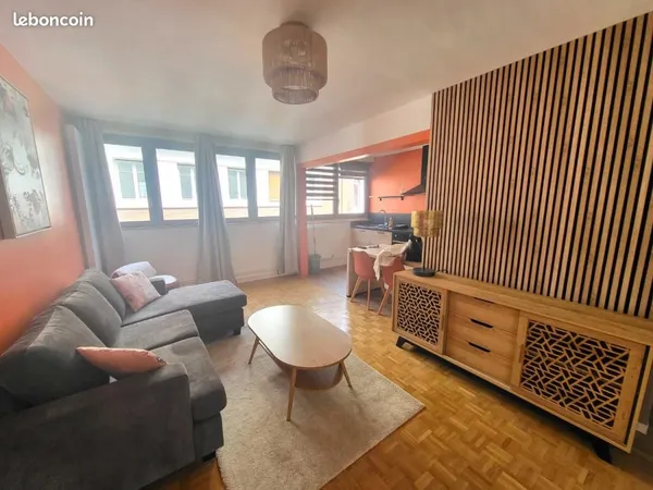 Meublé 3 pièces 59 m²