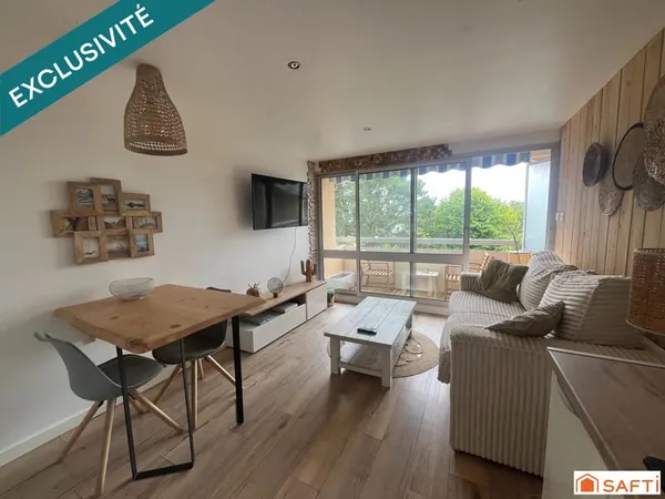 Appartement avec balcon, sans travaux à prévoir