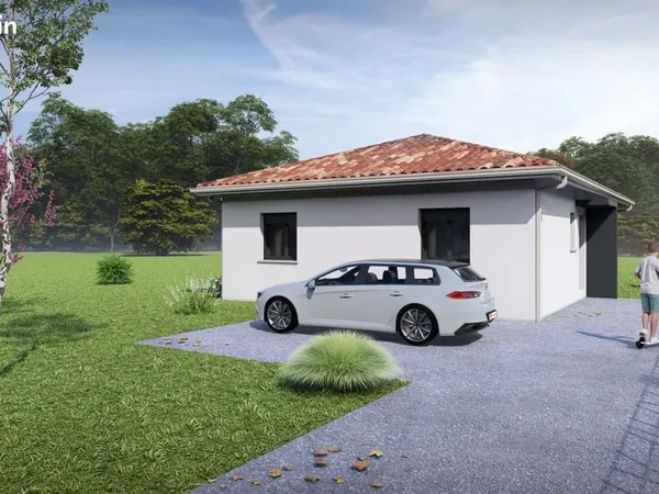 Projet de construction d'une maison 84 m² avec terrain à BANOS (40)