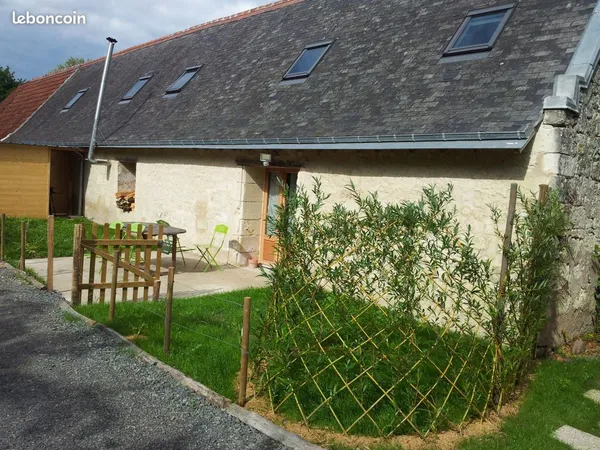 Location maison meublée 85m2 dans corps de ferme 2 ch (4/6 pers)