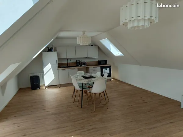 T3 duplex meuble chateau-malo