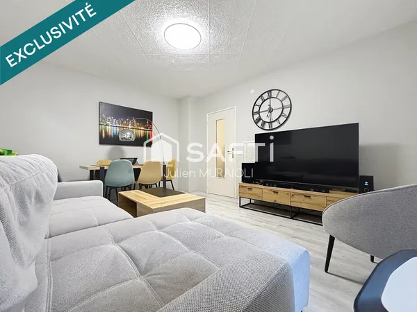 Appartement 47 m2 avec balcon et cave