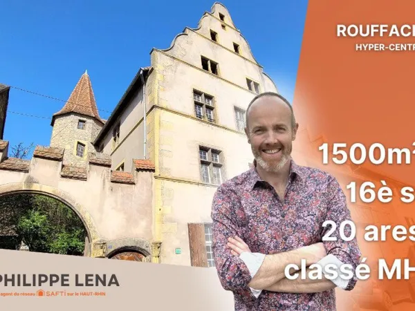 Ensemble du 16ème s., classé Monument Historique