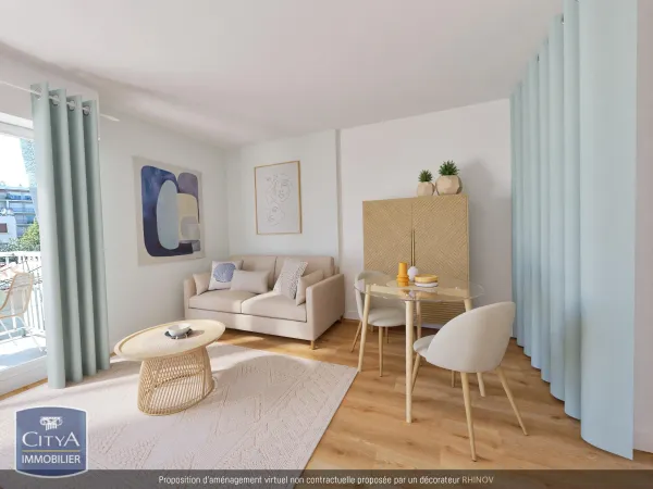 Appartement 1 pièce 22 m²
