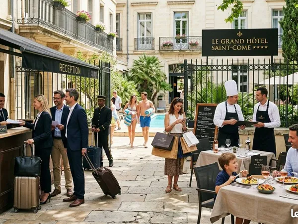 Commerce hôtel 3 500 m²