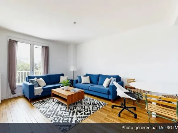 Appartement 3 pièces 61 m²