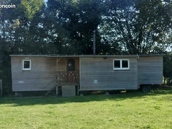 Grande Tiny House 35 m² tout confort - Isolée, bardage bois - Idéale habitation ou gîte
