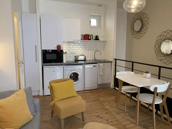 LES CHALETS, T2 duplex meublé, 27 m2