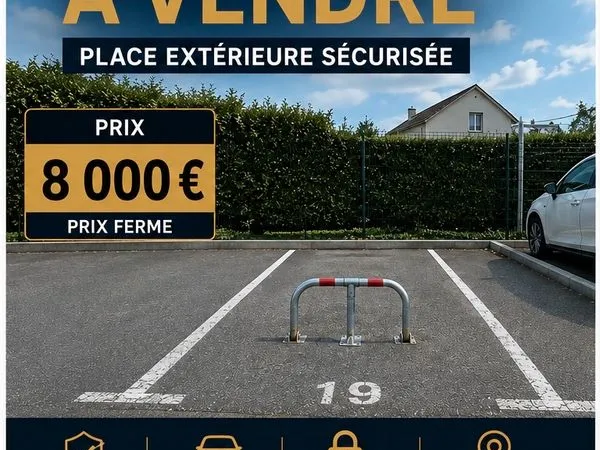 Parking poteries a vendre