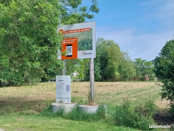 🌊 Terrain constructible viabilisé 405 m² - Tharon-Plage - Proche mer