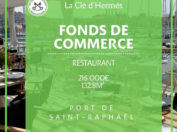 Alimentation, fonds de commerce 133 m² Saint-Raphaël