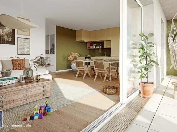 Appartement 2 pièces 40 m²