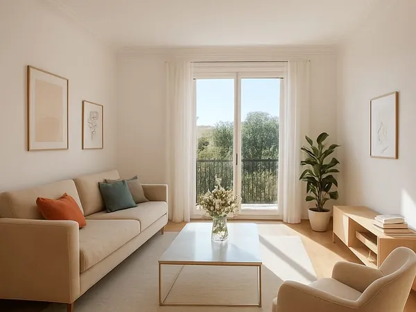 Appartement 3 pièces 60 m²