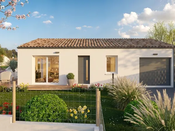 Projet de construction d'une maison 66 m² avec terrain à SAINT-ETIENNE-DE-MER-MORTE (44)