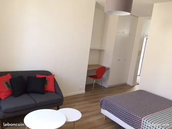 F1 meublé 23m2, idéal étudiant