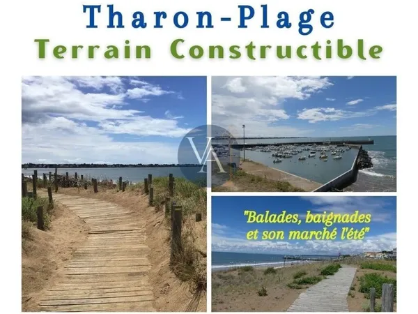 Terrain Idéal à Tharon-Plage, 800 m² Proche Mer