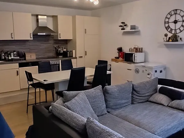 Situé à Mulhouse, dans une petite copropriété, appartement T2 de 54.35 m², vendu loué, proche des ax