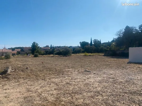 Terrain 410 m² La Palme