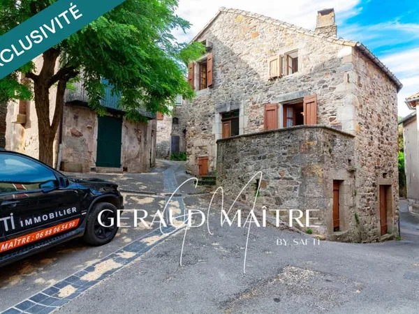 Maison de village de 2 appartements avec terrain non-attenant