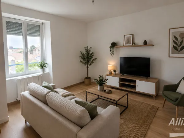 APPARTEMENT F2 VUE SUR LE LION DE BELFORT