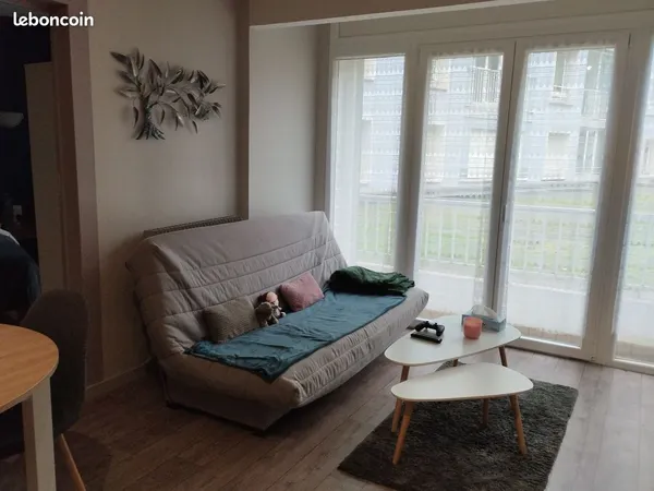 Appartement F2 meublé à louer en centre ville d'Epinal
