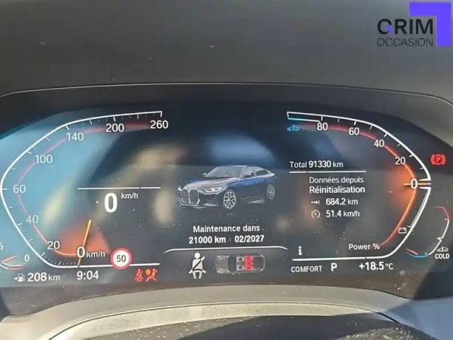 Bmw Serie 4 gran coupe 420d xdrive 190 ch bva8 — photo 7