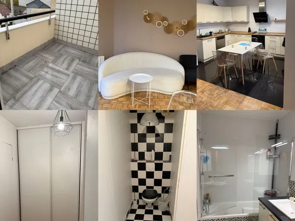 T3 lumineux 60m² avec balcon plein Sud & parking - Proche Métro Les Agnettes (L13/L15)