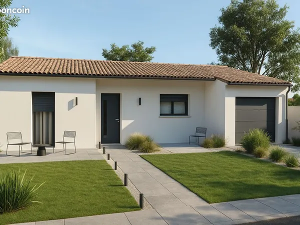 Maison de 81.94 m² sur un terrain de 556 m² à SAINT-CHRISTOPHE-DU-BOIS en MAINE-ET-LOIRE (49)