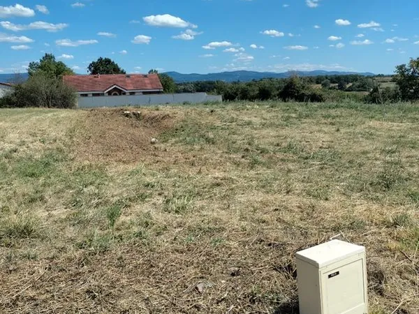Terrain constructible viabilisé