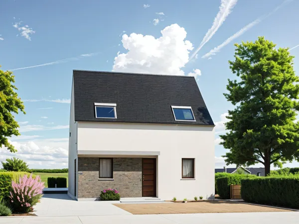 Terrain + maison 75 m²