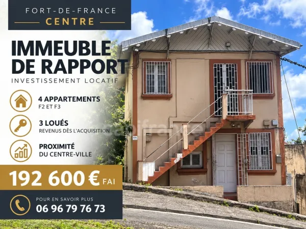 Immeuble 10 pièces 166 m²