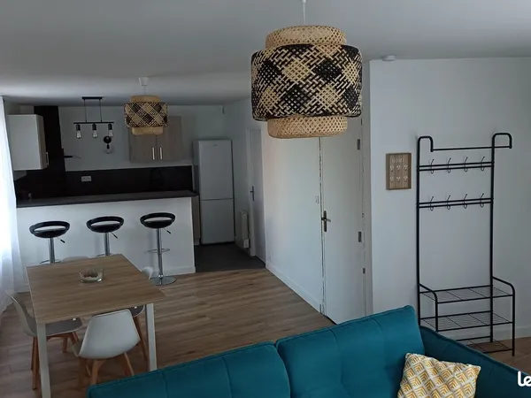 Appartement meublé 3 pièces - 65 m2