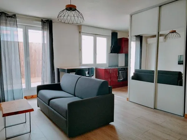 Coup de coeur : T1 meublé 30 m2 + terrasse