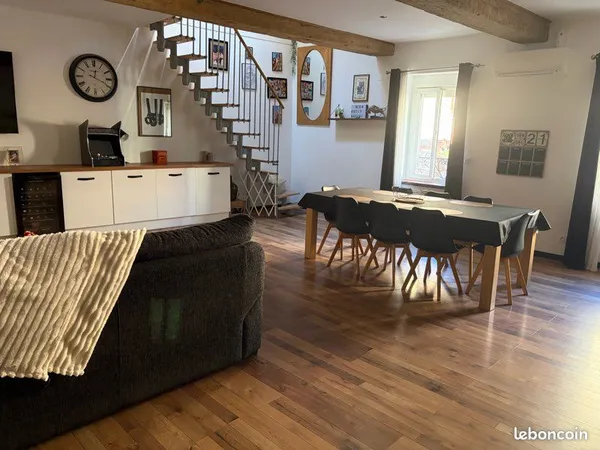 Maison de village sans jardin