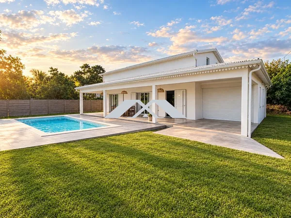 Villa contemporaine de charme avec piscine-Saint-pierre