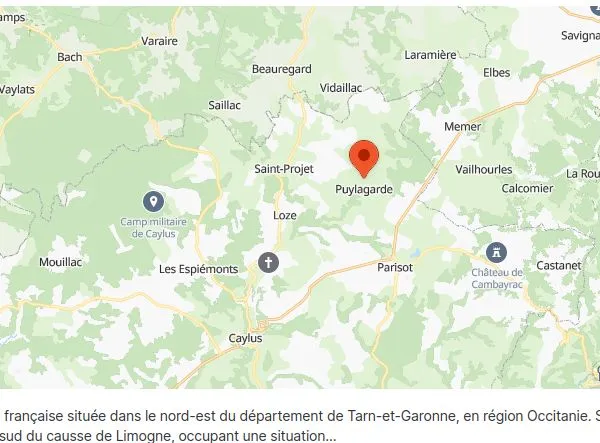 Deux parcelles de terre en nature de taillis