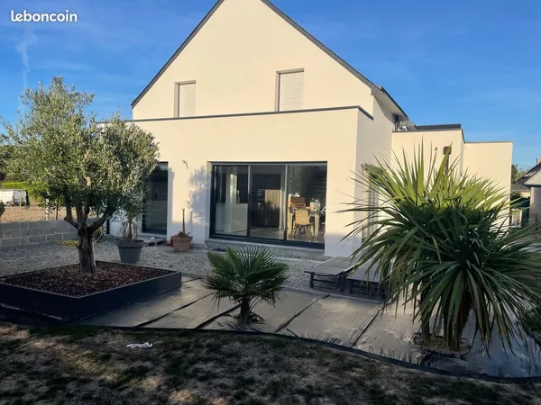 Maison contemporaine 144 m² - 4 chambres - Guidel - 539 000