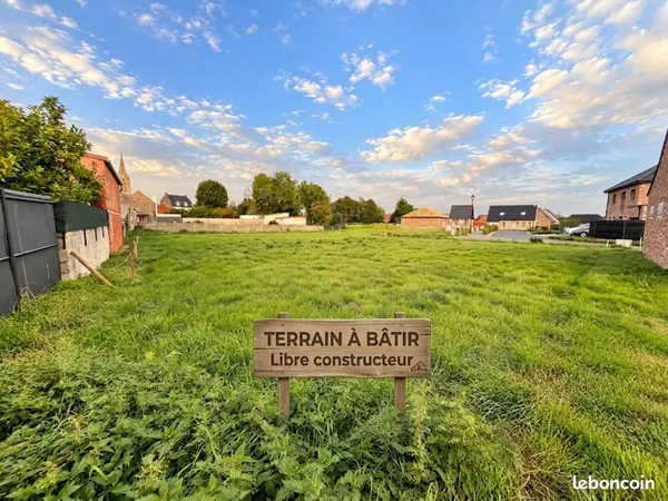 Terrain 485 m² Herzeele
