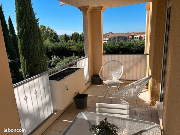 Appartement - 1 pièce - 22m² - terrasse 10m²