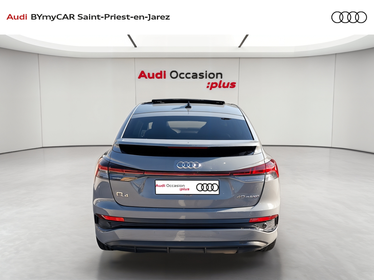 Audi Q4 e-tron Sportback 40 204 ch 82 kWh — photo 4