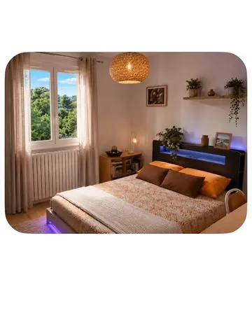 Colocation la Ciotat. Grande chambre