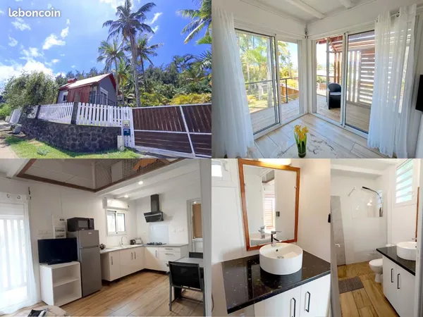 Location maison meublée 35m² au Tampon (Île de la Réunion)