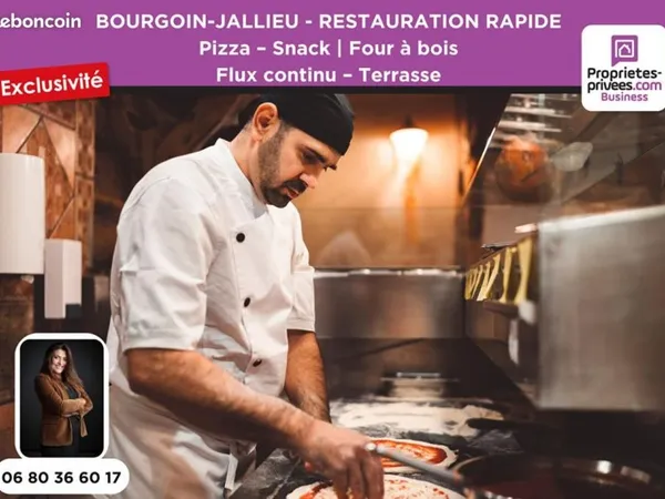 Fonds de commerce restaurant, snack 85 m²