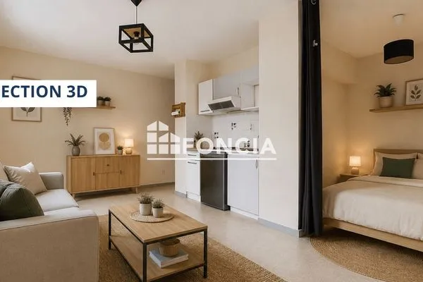 Appartement 1 pièce 27 m²