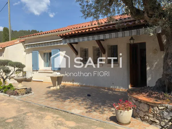 Maison T4 plain-pied 130 m² - Piscine - 1100 m²